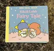 Vintage 1976 Japan Sanrio Kiki & Lala's Fairy Tale Mini Seal Stickers Book NEW