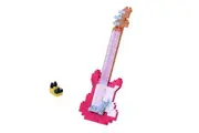 Nanoblock Electric Guitar Red