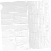 20Pcs Portable Beard Catcher Sheets for Shaving Multi Function Hair Catching Sheets Transparent Sink Guards for Home Hotel Salon Use Easy Clean Up for Whiskers and Hair