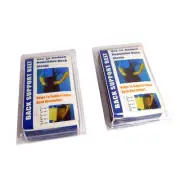 (Lot 2) Lower Back Support Belt Elastic Work Lumbar Brace 30-36" Waist Small (S)