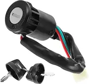 GLEAVI 1 Set Durable Ignition Key Replacement for Motorcycle Atv Compatible with Models Easy Installation Enhanced Performance Sturdy Construction for Reliability