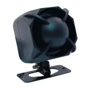 Rhino Mini Coded Backup Battery Siren-Suits RA & JAG Only 12VDC All Black wiring