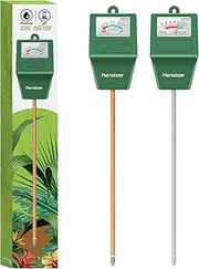 Kensizer Soil Tester, 3-in-1 Soil Moisture/Light/pH Meter, Gardening Tool kit for Plant Care, No Battery Required
