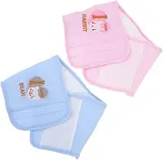 Yardenfun 2pcs Baby Mobile Flexible Stable Gentle Support Bands for Gas Relief Newborn Infants Baby Supplies Belly Bands Decorative Navel Straps