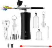 Cordless Airbrush Kit with Compressor, Mini Portable Makeup Airbrush Set, USB