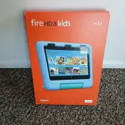 Amazon - Fire HD 8 Kids Ages 3-7 (2022) 8 HD tablet with Wi-Fi 32GB Blue NEW!