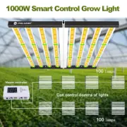 Phlizon 1000W 640W LED Grow Light Bar Full Spectrum Commercial Indoor Plants Veg