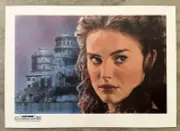 Star Wars Celebration 3 limited art print Padme by Russell Walks LE 250 19X13.5