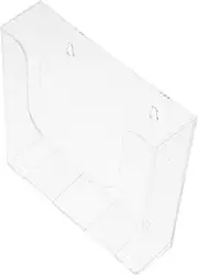 Tofficu Wall-mounted Magazine Stand File Organizer Transparent Brochure Holder for Shop