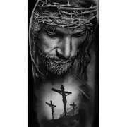 Crown of Thorns Jesus Poster Home Decor Hd Printed Pictures Wall Christ Canvas Painting God Picture for Living Room charcoal 60X90CM
