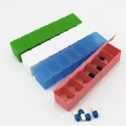 7 Day Compartment AM PM Pill Box Medicine Storage Organizer Container Case US
