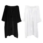 Unique Lace Loose Caftan Plus Size Cover up for Women Summer Water