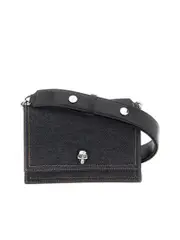 Alexander Mcqueen Small Leather Skull Crossbody Bag