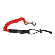 Kayaks2Fish Deluxe Kayak Paddle Leash Fishing Rod Coiled Lanyard