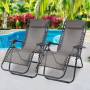 Zero Gravity Reclining Chairs (Twin Pack)