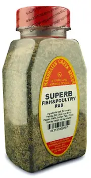 Marshalls Creek Spices SUPERB FISH AND POULTRY RUB 13 oz - Kosher