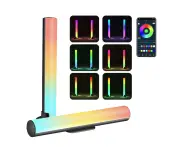 Smart WiFi LED Light Bars Compatible with Alexa and Google Assistant for Indoor Decoration