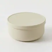 Henny Silicone Bowl with Lid – Almond