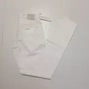 BRAX ULTRALIGHT CADIZ 30x34 Bright White JEANS 5-Pocket Men's Chino Pants Cotton