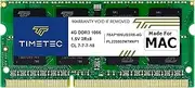 [Timetec] 4GB Compatible for Apple DDR3 1067MHz / 1066MHz PC3-8500 CL7 Dual Rank for Mac Book, Mac Book Pro, iMac, Mac Mini (Late 2008, Early/Mid/Late 2009, Mid 2010) SODIMM Memory MAC RAM Upgrade