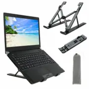 Portable Foldable Laptop Stand Ergonomic Desk Table Adjustable Computer Riser☾