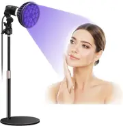 Tanning Therapy Lamp with Adjustable Stand – Indoor Purple Light for Home Use