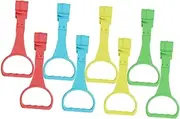 MOLUCKFU 8pcs Standing Safety Ring Crib Pull Ring Walking Assistant Exercise Ring Walking Training to Walk Walking Ring Walking Rings for