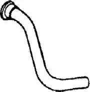 5TB36L EXHAUST PIPE FOR PEUGEOT J5 1.8 1983-1988