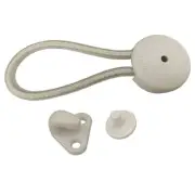 10 Sets Bungee Shock Cord Pull Tie Down Tarp Canvas Nylon Lashing Hook