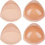 2 Pairs Silicone Triangle Push up Bra Pads Inserts
