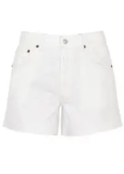 Free People Ivy Denim Shorts - Ivory - W28 W28