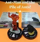 HeroClix Collector's Trove ANT-MAN 035 SuperRare And Swarm Of Ants 008 w/cards