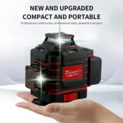 4 Sides*360 Degree 4.2V 3-4D Laser Level 16 Lines Self-leveling Cross Line Lase