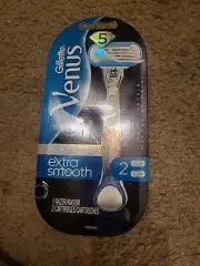 Gillette Venus Platinum Extra Smooth Razor with 2 Refills P&G FREE_SHIPPING!