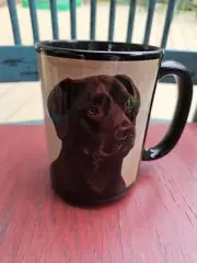 Labrador By Tamara Burnett Coffee Mug 16oz Energetic Friendly Intelligent NEW