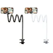 Universal Lazy Mobile Phone Rotation Stand Holder Flexible Bed Desk Table Clip