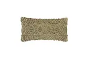 Bambury Home Decor Decorative Glenelg Cushion 30x60cm Flax Cotton Woven