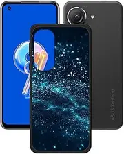 [LMLQSZ] TPU Cover for Asus ZenFone 9, Black Flexible Silicone Slim fit Soft Shell Cute Back Case Bumper Rubber Protective Case for Asus ZenFone 9 (5,92") - OP94