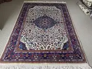 Persian Oriental Kashmir Hand Knotted Wool Rug Carpet Floor Room Decor 7x5 feet