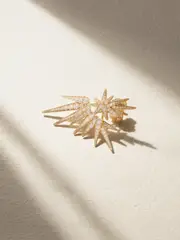 [OLE LYNGGAARD COPENHAGEN] OLE LYNGGAARD COPENHAGEN - Funky Shooting Stars 18-karat Gold Diamond Single Earring - R R Gold