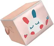 1pc Large Square Quilt Storage Bag Waterproof Cartoon Pouch Home Storage Box for Wardrobe Bed Room Bunny