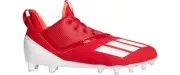 Adidas Adizero Scorch Football Cleats Red 12.5 FX2088 NEW FREE SHIPPING