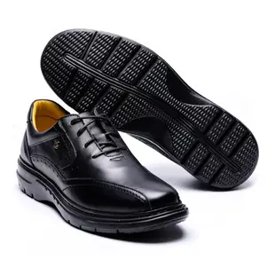 pierre cardin 皮爾卡登 英倫紳士真皮休閒鞋 皮鞋 167-PDM8882 鞋鞋俱樂部 黑色