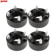 4× 2" 4x4 ATV Black Wheel Spacers 1/2x20 Studs For EZ GO EZGO Club Car Golf Cart