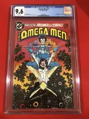 OMEGA MEN #3 ~ 1st appearance Of LOBO - Red Cover White Pages Beauty CGC 9.6