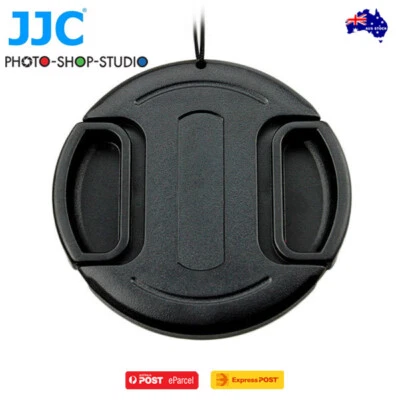 AU*JJC LC-105 Snap on lens cap 105mm w/ String for DSLR Camera Lenses