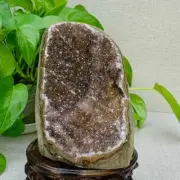 1900g Natural Amethyst Geode Mineral Specimen Crystal Quartz Energy Decoration