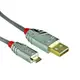 LINDY 林帝 CROMO USB2.0 Type-A/公 to Micro-B/公 傳輸線 1m (36651)