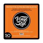 Vinyl Styl 72261 Protective Outer Record Sleeves 50 Pack Gatefold Jacket 1.51 LB