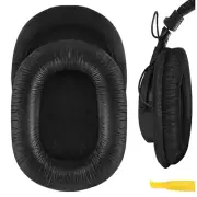 Geekria Leatherette Ear Pads for SONY MDR-7506 Headphones (Black)